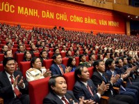 Đại hội đại biểu toàn quốc lần thứ XIII của Đảng là đại hội có số đại biểu đông nhất trong 13 kỳ đại hội của Đảng Cộng sản Việt Nam với 1587 đại biểu tham dự. Ảnh PV.