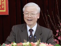 Tổng Bí thư Nguyễn Phú Trọng thăm, làm việc và chúc Tết Đảng bộ, chính quyền và nhân dân tỉnh Bắc Ninh.