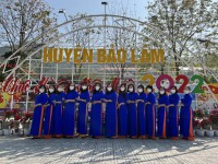 Các công đoàn cơ sở trên địa bàn huyện Bảo Lâm hưởng ứng “Tuần lễ áo dài” năm 2022