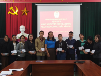 Liên đoàn Lao động huyện Hòa An:  Các hoạt động chăm lo cho đoàn viên nhân  tháng công nhân năm 2022