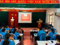 Liên đoàn Lao động huyện Bảo Lạc  Tổ chức Hội nghị tập huấn công tác tổ chức Đại hội công đoàn các cấp nhiệm kỳ 2023-2028