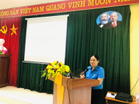 Liên đoàn Lao động huyện Hạ Lang tổ chức Hội nghị tập huấn  Bồi dưỡng chuyên môn nghiệp vụ và công tác tổ chức  Đại hội Công đoàn các cấp, nhiệm kỳ 2023 - 2028
