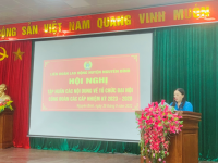 Liên đoàn lao động huyện Nguyên Bình tổ chức Hội nghị tập huấn công tác Đại hội Công đoàn các cấp nhiệm kỳ 2023 - 2028