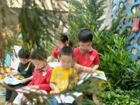 Công đoàn cơ sở Trường mầm non Sông Bằng tổ chức thi đua xây dựng môi trường “Xanh- An toàn - Thân thiện”