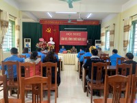 CĐCS thị trấn Nguyên Bình phối hợp tổ chức Hội nghị cán bộ, công chức năm 2023