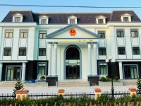Công đoàn cơ sở Tòa án nhân dân huyện Hà Quảng  phối hợp với chính quyền tổ chức lễ khánh thành trụ sở mới