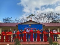 LĐLĐ tỉnh Cao Bằng tổ chức làm lễ khánh thành Công trình xây dựng Nhà công vụ, sửa chữa Điểm trường Phia phi xã Mông Ân huyện Bảo Lâm, tỉnh Cao Bằng