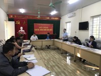 Công đoàn cơ sở xã Dân Chủ, huyện Hoà An phối hợp tổ chức Hội nghị cán bộ, công chức năm 2023