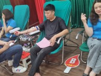 Liên đoàn Lao động huyện Quảng Hòa tuyên truyền đoàn viên và người lao động hiến máu tình nguyện đợt 01 năm 2024