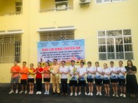 Công đoàn phường Sông Hiến giao lưu thể thao chào mừng kỷ niệm 78 năm ngày thể thao Việt Nam