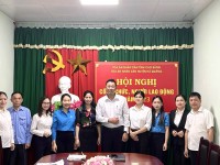 Công đoàn cơ sở Tòa án nhân dân huyện Hà Quảng phối hợp tổ chức Hội nghị công chức, người lao động
