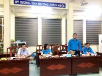 Ủy ban Kiểm tra Công đoàn ngành Giáo dục và Đào tạo kiểm tra việc chấp hành Điều lệ Công đoàn Việt Nam và quản l‎ý, sử dụng tài chính, tài sản công đoàn tại 03 Công đoàn cơ sở trực thuộc