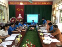 Liên đoàn Lao động huyện Quảng Hoà: Kiểm tra, giám sát  việc chấp hành Điều lệ Công đoàn Việt Nam và tài chính công đoàn tại Công đoàn cơ sở