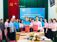 Liên đoàn Lao động huyện Hoà An ký quy chế phối hợp