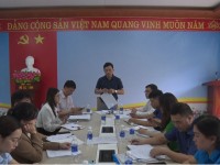 Liên đoàn Lao động huyện Thạch An phối hợp kiểm tra liên ngành năm 2024