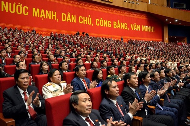 Đại hội đại biểu toàn quốc lần thứ XIII của Đảng là đại hội có số đại biểu đông nhất trong 13 kỳ đại hội của Đảng Cộng sản Việt Nam với 1587 đại biểu tham dự. Ảnh PV.