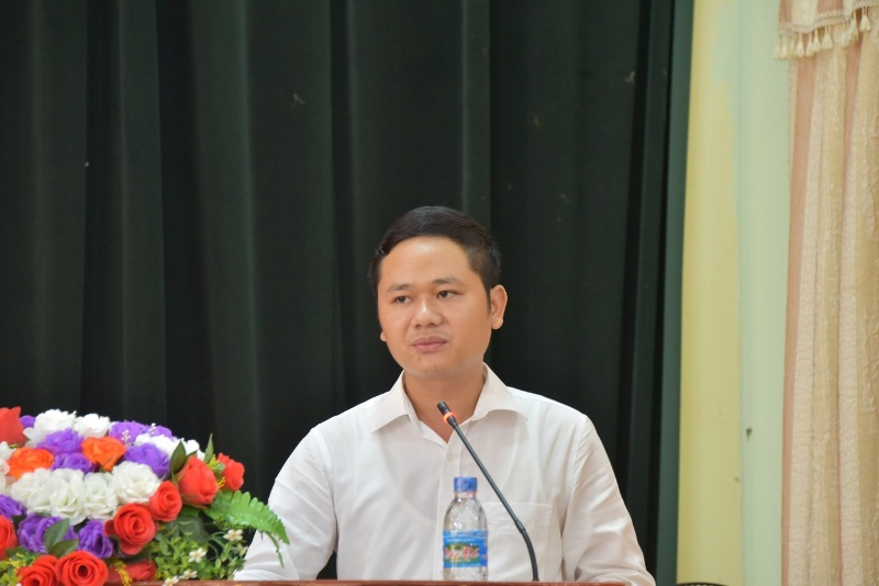 Đ/c Trần Văn Chưởng – Phó Giám đốc Công ty, TB tổ chức phát biểu khai mạc Hội thi.