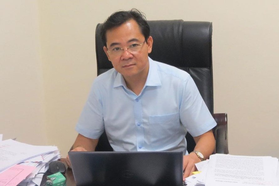 Ông Nguyễn Chính Hữu - Chủ tịch LĐLĐ quận Nam Từ Liêm (Hà Nội). Ảnh: X.T