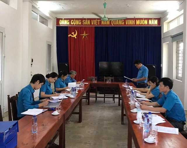 Ủy ban kiểm tra Công đoàn Ngành Nông nghiệp và PTNT Cao Bằng làm việc tại CĐCS Công ty CP Mía đường Cao Bằng