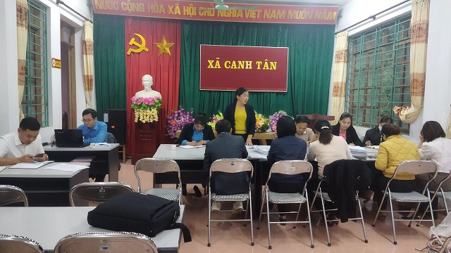 UBKT LĐLĐ huyện Thạch An Kiểm tra việc chấp hành Điều lệ Công đoàn Việt Nam và công tác tài chính công đoàn CĐCS năm 2021