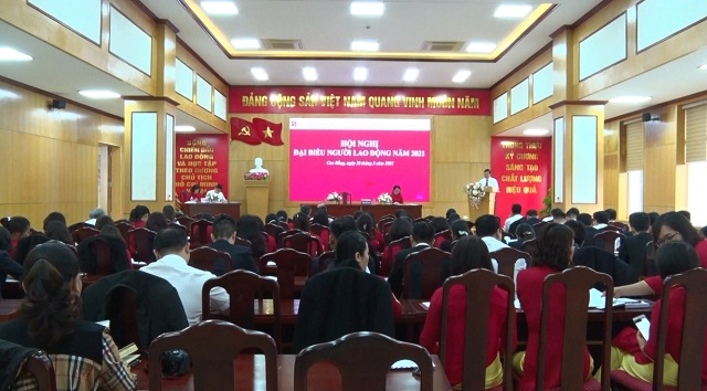 Agribank Chi nhánh tỉnh Cao Bằng tổ chức Hội nghị đại biểu người lao động năm 2021