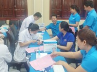 Đoàn viên, CNVCLĐ huyện Bảo Lâm tham gia Chương trình “Hiến máu tình nguyện - Chung tay vì sức khoẻ cộng đồng” đợt 1/2024
