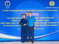Đoàn viên Công đoàn ngành Y tế Cao Bằng được tặng Bằng khen Công đoàn Y tế Việt Nam tại Hội nghị tôn vinh Điều dưỡng viên tiêu biểu toàn quốc