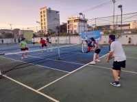 CĐCS Khối Huyện uỷ Trùng Khánh tổ chức giải Pickleball chào mừng kỷ niệm 85 năm ngày Thành lập Chi bộ Đảng đầu tiên của huyện