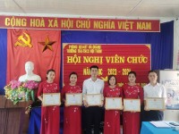 Công đoàn trường TH&THCS Nội Thôn phối...