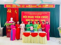 Các công đoàn cơ sở khối trường học trên địa bàn Thành phố phối hợp tổ chức hội nghị cán bộ, viên chức, người lao động năm học 2024-2025