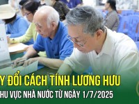 Cách tính lương hưu của khu vực Nhà nước...