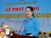 Cao Bằng: Khởi động Tháng Công nhân, Tháng hành động về an toàn, vệ sinh lao động năm 2025 với nhiều hoạt động ý nghĩa