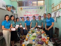 Công đoàn cơ sở Hợp tác xã Môi trường và Quản lý chợ huyện Hòa An tổ chức chương trình “Cảm ơn người lao động”
