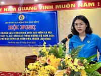 Liên đoàn Lao động tỉnh tổ chức Hội nghị...