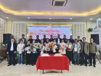 Bữa cơm sinh nhật ấm áp gắn kết đoàn viên, người lao động tại Công ty Cổ phần Sản xuất Vật liệu xây dựng Cao Bằng!