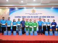 CHƯƠNG TRÌNH CẢM ƠN NGƯỜI LAO ĐỘNG CỤM THI ĐUA SỐ 1 - LIÊN ĐOÀN LAO ĐỘNG TỈNH CAO BẰNG!