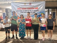 Sôi nổi Giải bóng chuyền hơi hưởng ứng Tháng Công nhân năm 2026 tại Bệnh viện Y học cổ truyền tỉnh Cao Bằng!