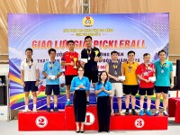 CỤM THI ĐUA SỐ 2 TỔ CHỨC GIẢI PICKLEBALL HƯỞNG ỨNG THÁNG CÔNG NHÂN NĂM 2026, CHÀO MỪNG ĐẠI HỘI XIV CÔNG ĐOÀN VIỆT NAM!