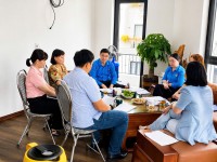 ỦY BAN KIỂM TRA LIÊN ĐOÀN LAO ĐỘNG TỈNH KIỂM TRA TẠI CÔNG ĐOÀN CƠ SỞ CÔNG TY CỔ PHẦN TƯ VẤN XÂY DỰNG CAO BẰNG