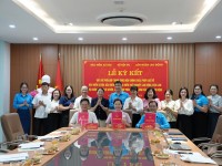 ảnh 2  Lãnh đạo 3 cơ quan ký kết quy chế phối hợp, thống nhất tăng cường phối hợp trong thực hiện chính sách bảo hiểm và bảo vệ quyền lợi người lao động