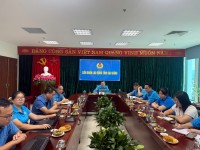 ảnh LĐLĐ tỉnh dự tập huấn trực tuyến