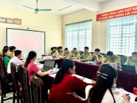 ĐỒNG CHÍ HÀ NGỌC TÚ DỰ SINH HOẠT CHI BỘ HẠT KIỂM LÂM KHU VỰC BẢO LẠC THÁNG 10 NĂM 2026