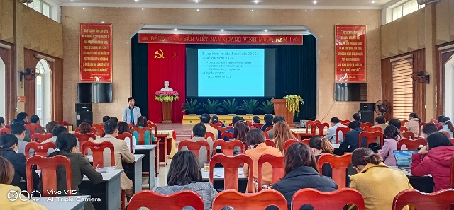LĐLĐ huyện Hạ Lang tổ chức tập huấn cho cán bộ Công đoàn cơ sở năm 2021