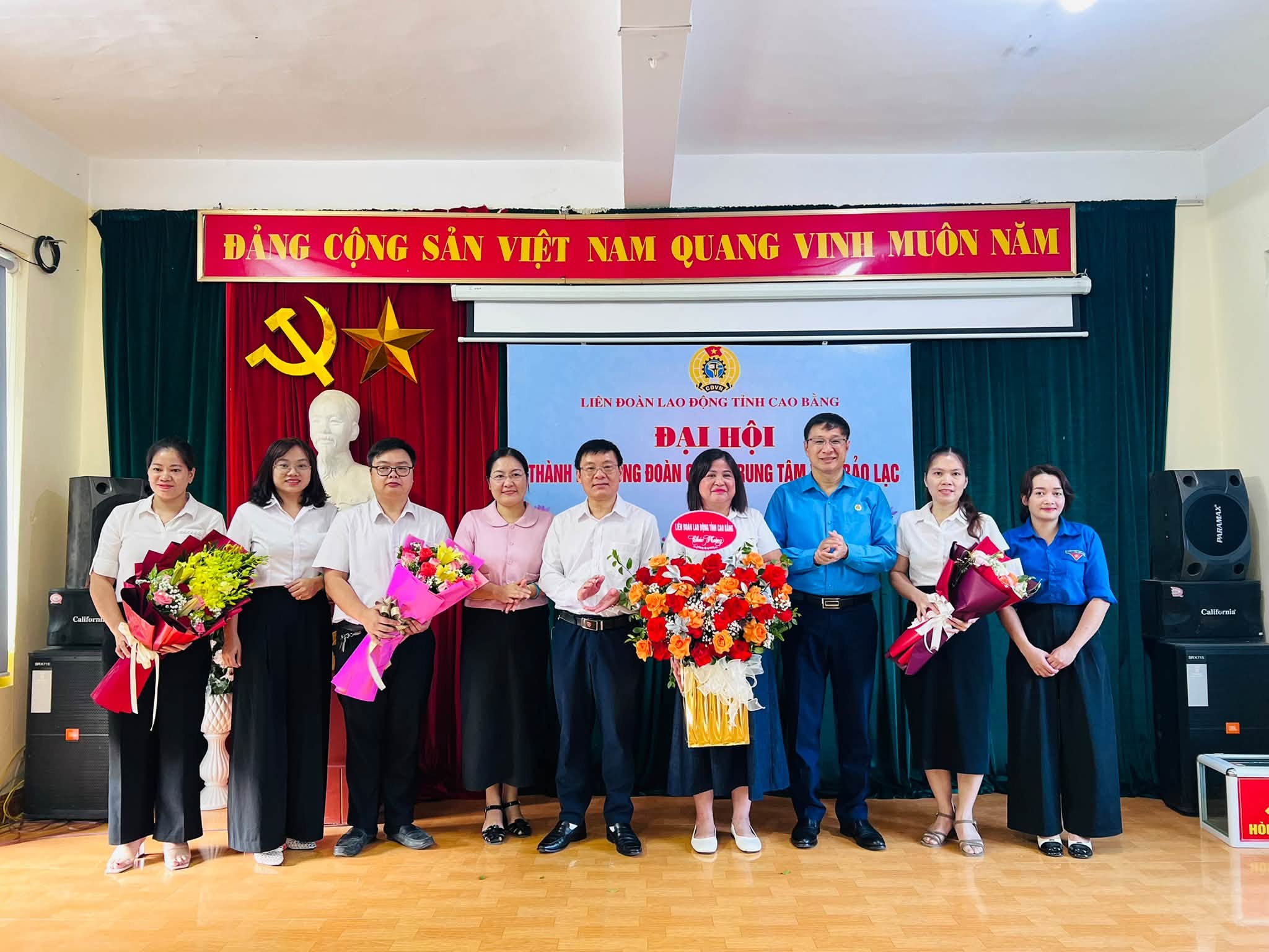 ĐẠI HỘI THÀNH LẬP CÔNG ĐOÀN CƠ SỞ TRUNG TÂM Y TẾ BẢO LẠC