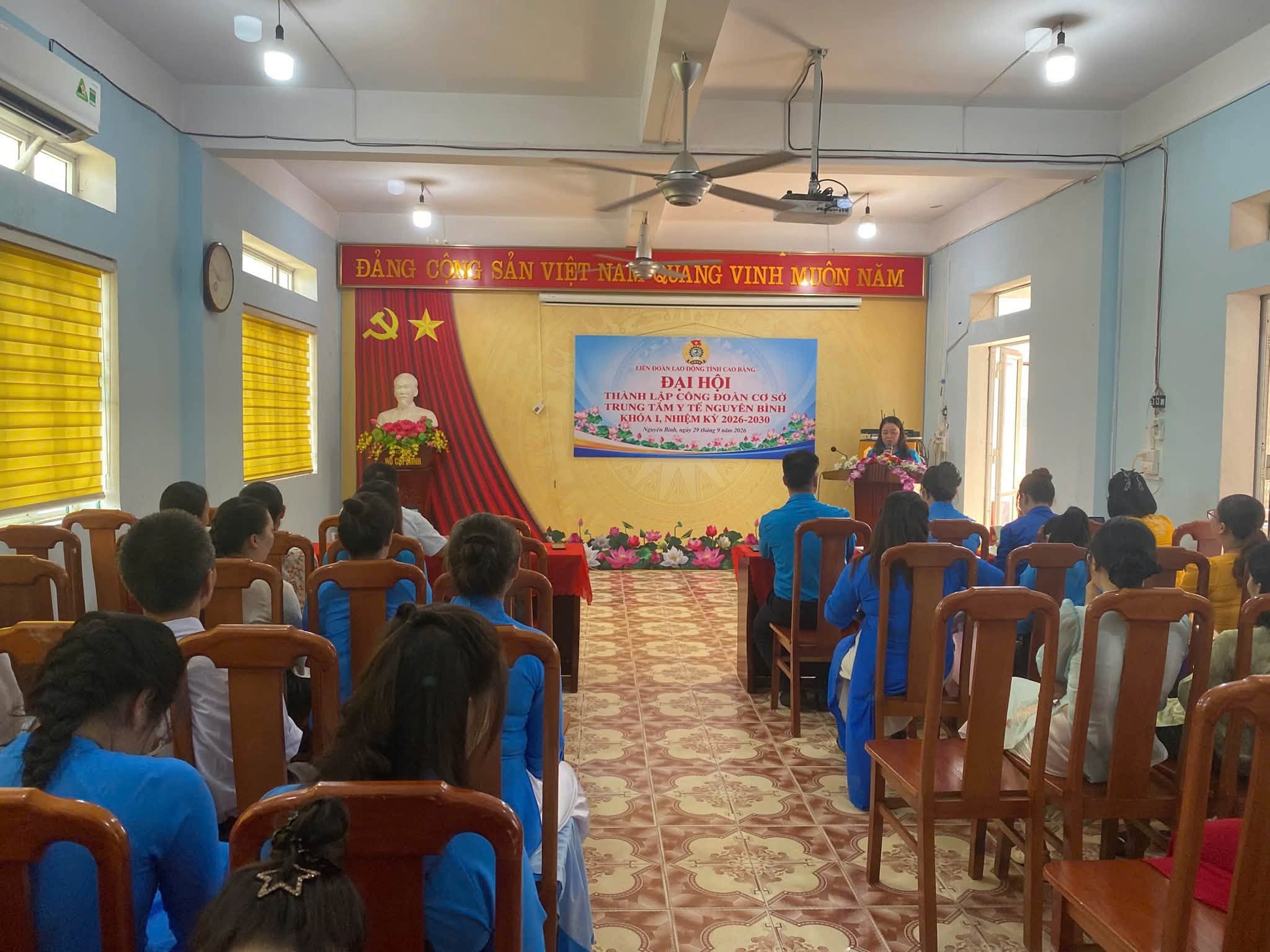 TRUNG TÂM Y TẾ NGUYÊN BÌNH – THÀNH LẬP CÔNG ĐOÀN, GẮN KẾT ĐOÀN VIÊN